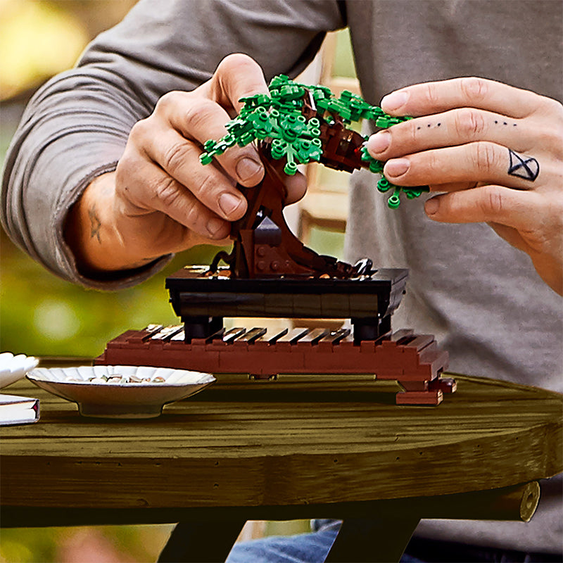 Đồ Chơi Lắp Ráp Cây Bonsai LEGO BOTANICALS 10281 (878 Chi tiết) - ảnh 5