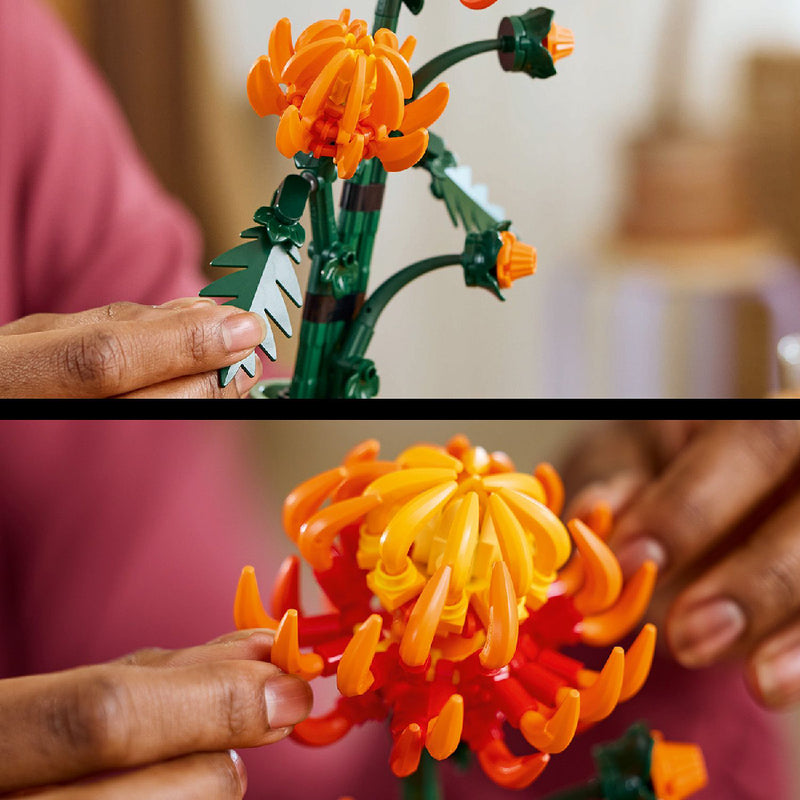 Đồ Chơi Lắp Ráp Chậu Hoa Cúc Đại Đóa LEGO BOTANICALS 10368 (278 chi tiết) - ảnh 4