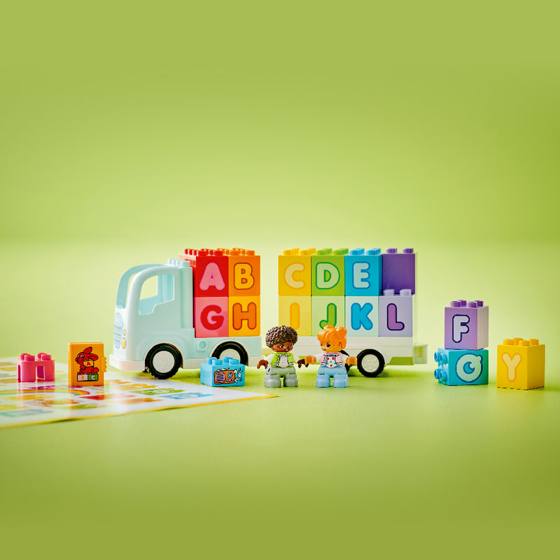 Đồ chơi lắp ráp Đoàn tàu học chữ LEGO DUPLO 10421 (36 chi tiết) - ảnh 4