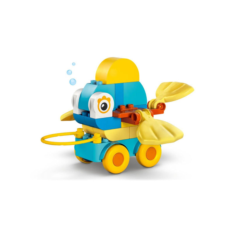 Đồ Chơi Lắp Ráp 3 Trong 1 Động Vật Đi Trên Bánh Xe LEGO DUPLO 10448 - ảnh 4