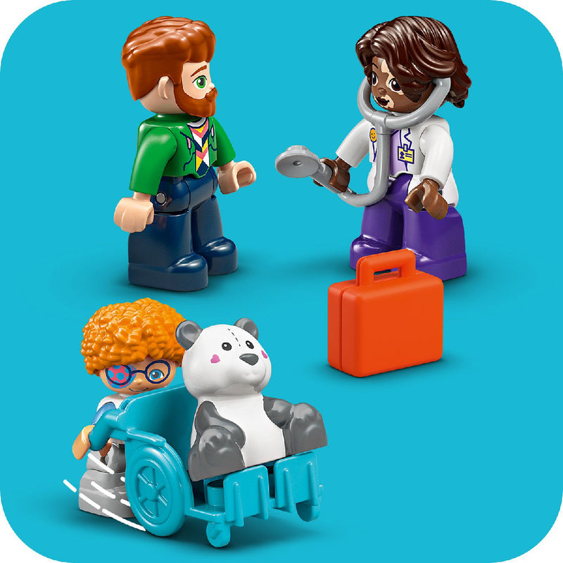 Đồ Chơi Lắp Ráp Phòng Khám Bác Sĩ LEGO DUPLO 10449 (65 chi tiết) - ảnh 6