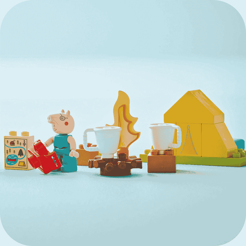Đồ Chơi Lắp Ráp Chuyến Đi Cắm Trại LEGO DUPLO 10452 - ảnh 5