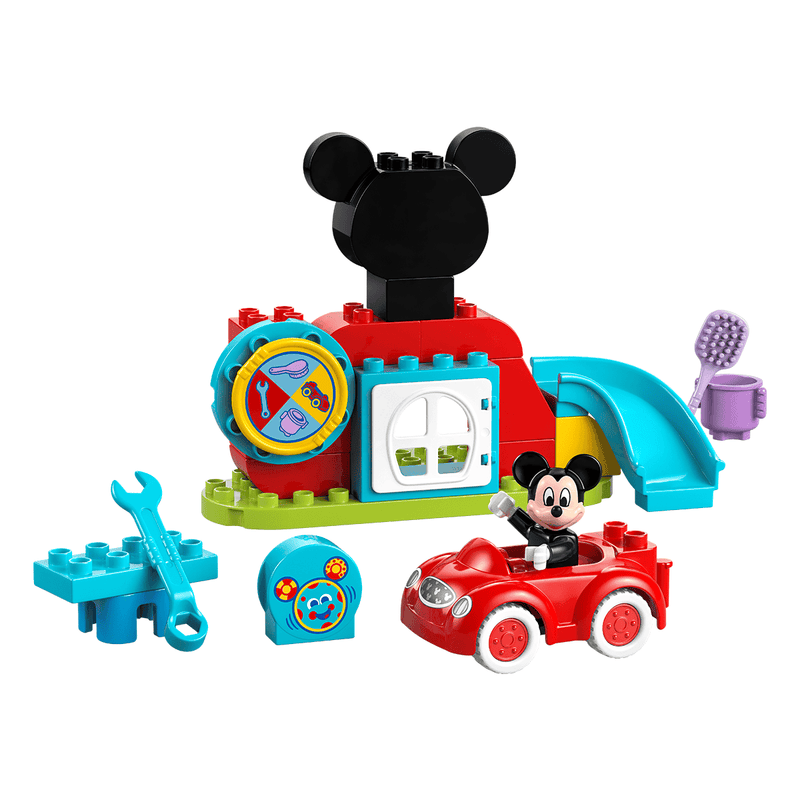 Đồ Chơi Lắp Ráp Nhà Câu Lạc Bộ Mickey Mouse Và Xe Hơi LEGO DUPLO 10454 - ảnh 3