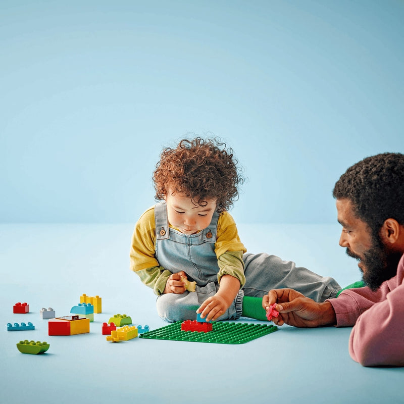 Đồ Chơi Lắp Ráp Đế Gạch Xanh Lá LEGO DUPLO 10460 - ảnh 6