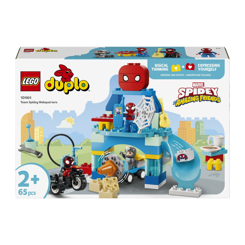 Đồ Chơi Lắp Ráp Trụ Sở Người Nhện Nhí Team Spidey LEGO DUPLO 10464 (65 chi tiết) - ảnh 2