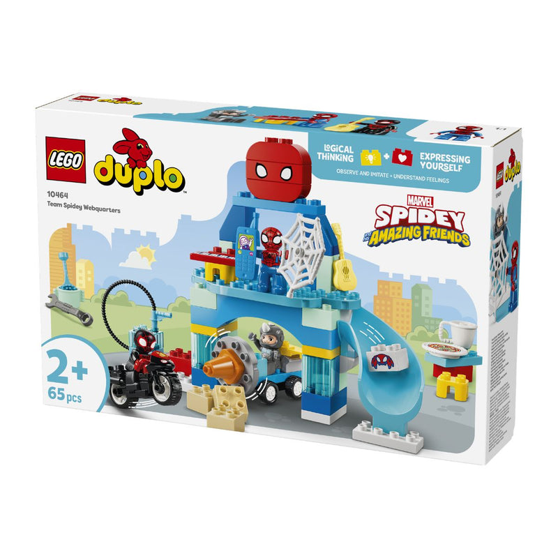 Đồ Chơi Lắp Ráp Trụ Sở Người Nhện Nhí Team Spidey LEGO DUPLO 10464 (65 chi tiết) - ảnh 4