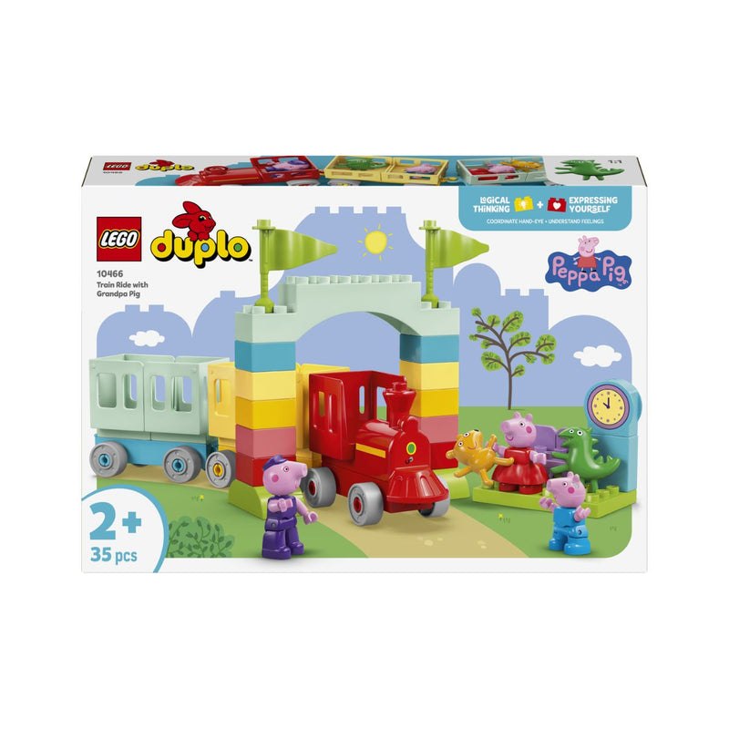 Đồ Chơi Lắp Ráp Chuyến Đi Tàu Cùng Grandpa Pig LEGO DUPLO 10466 (35 Chi Tiết) - ảnh 2