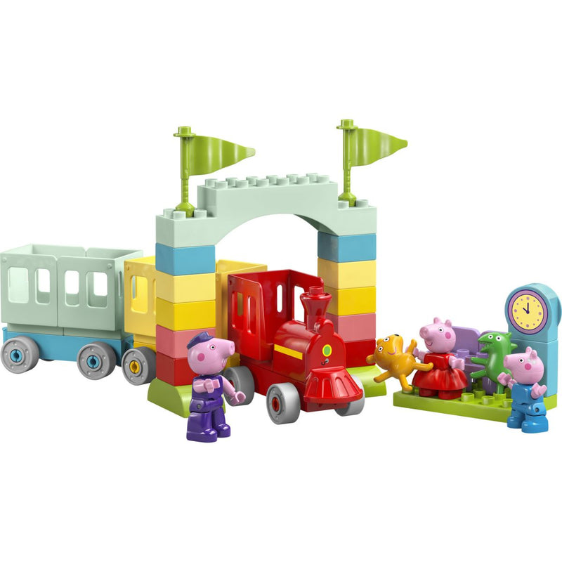 Đồ Chơi Lắp Ráp Chuyến Đi Tàu Cùng Grandpa Pig LEGO DUPLO 10466 (35 Chi Tiết) - ảnh 4