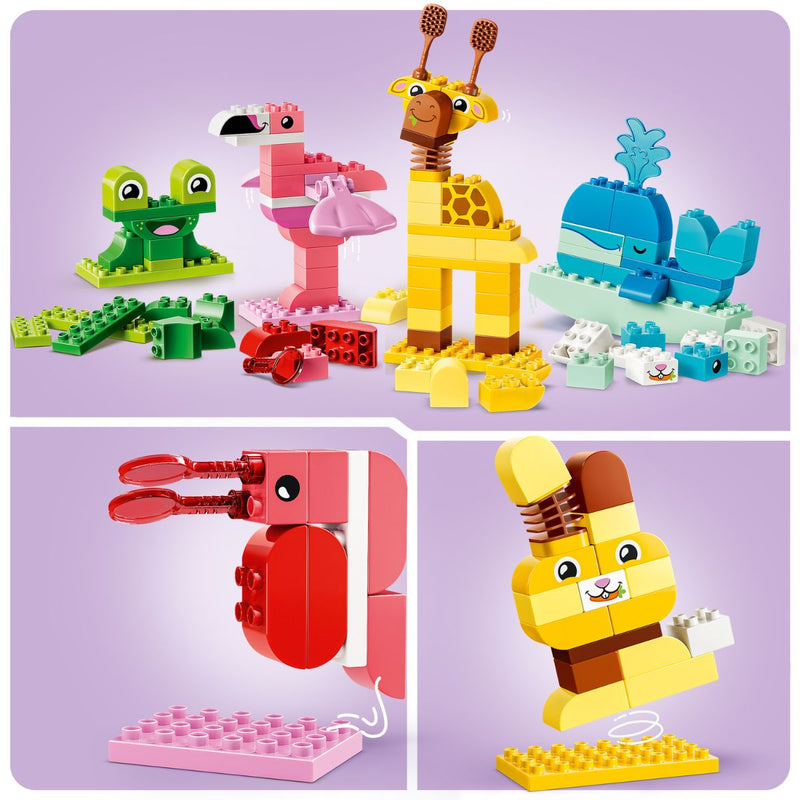 Đồ Chơi Lắp Ráp Bộ Lắp Ghép Động Vật Sáng Tạo LEGO DUPLO 10472 (94 chi tiết) - ảnh 5