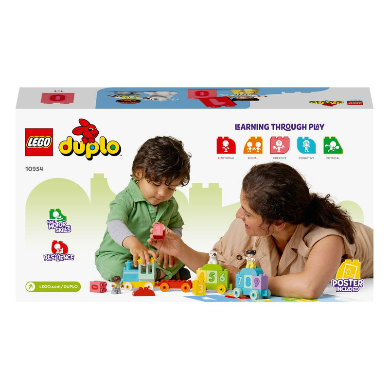 Đồ Chơi Lắp Ráp Tàu Lửa Học Đếm Số LEGO DUPLO 10954 - ảnh 6
