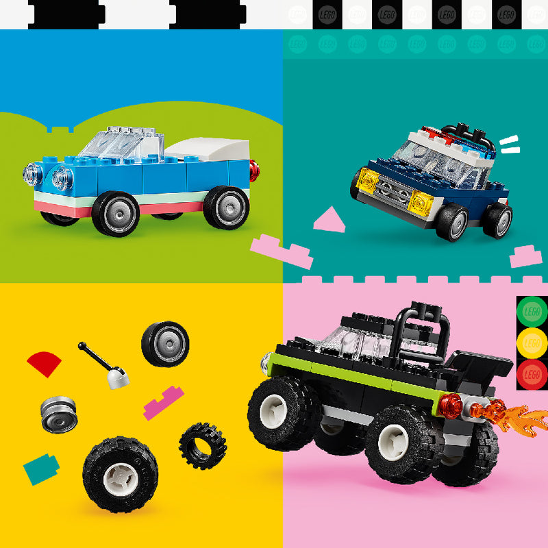 Đồ chơi lắp ráp Bộ gạch chi tiết chủ đề phương tiện xe LEGO CLASSIC 11036 (900 chi tiết) - ảnh 5