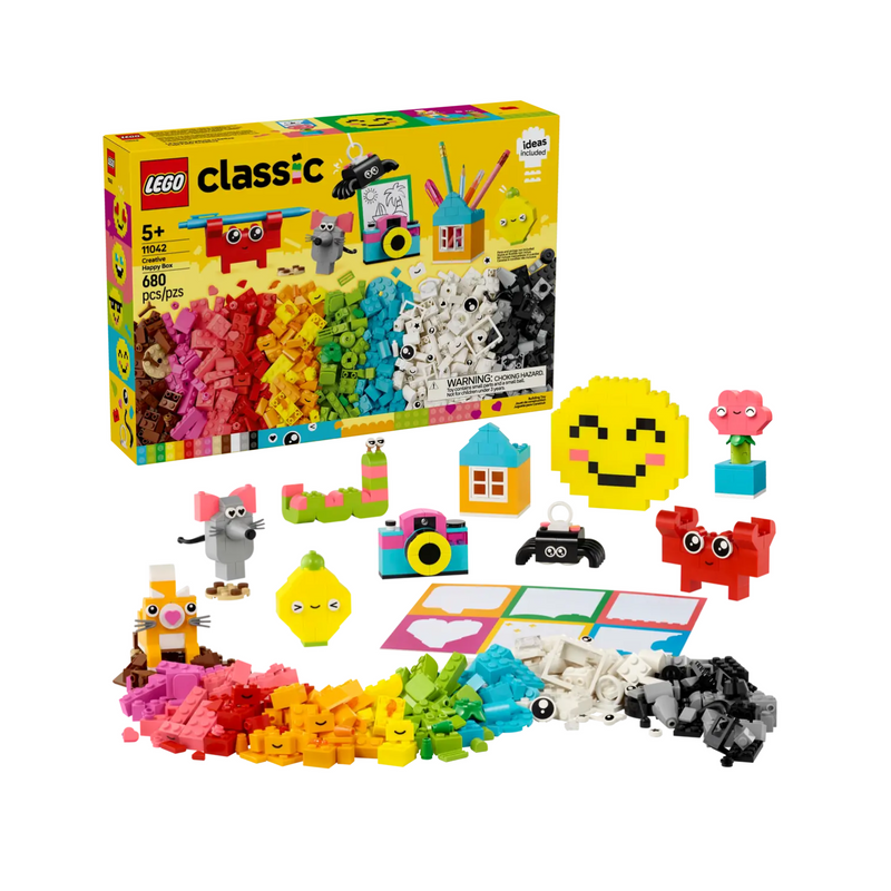 Đồ Chơi Lắp Ráp Bộ Gạch Chi Tiết Chủ Đề Hạnh Phúc LEGO CLASSIC 11042 (680 chi tiết)