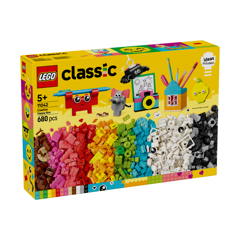 Đồ Chơi Lắp Ráp Bộ Gạch Chi Tiết Chủ Đề Hạnh Phúc LEGO CLASSIC 11042 (680 chi tiết) - ảnh 2