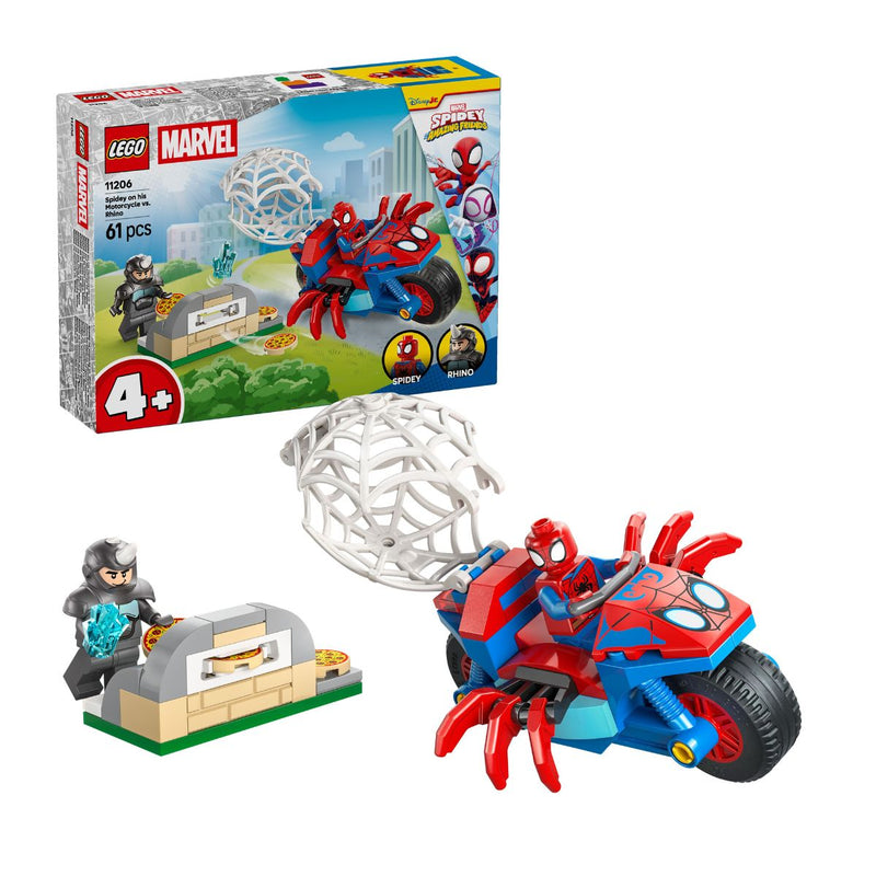 Đồ Chơi Lắp Ráp Người Nhện Đối Đầu Rhino LEGO SPIDEY 11206 (61 Chi Tiết)
