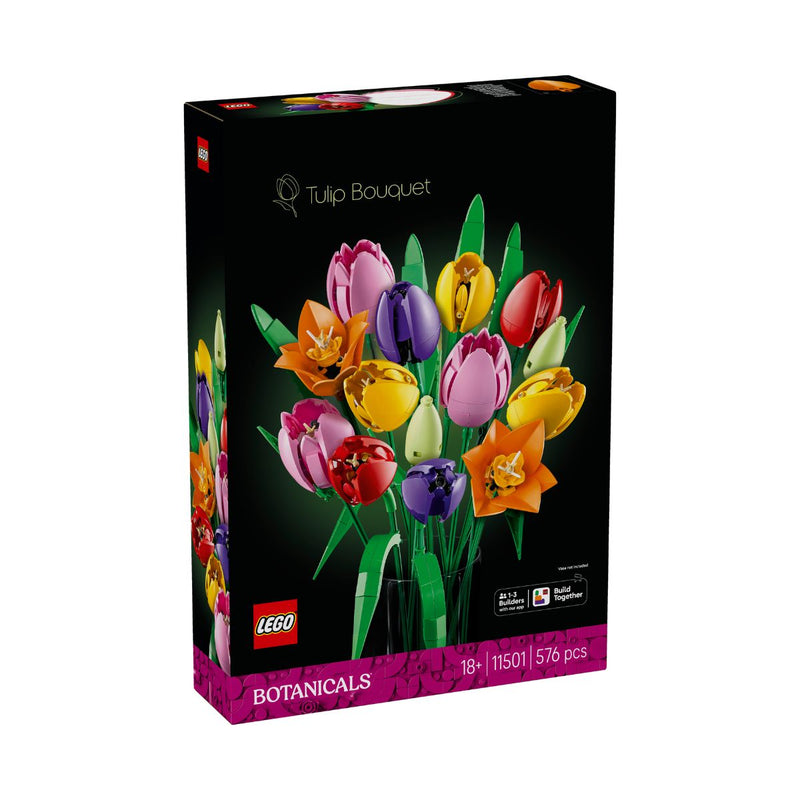 Đồ Chơi Lắp Ráp Bó Hoa Tulip LEGO BOTANICALS 11501 (576 Chi Tiết) - ảnh 3