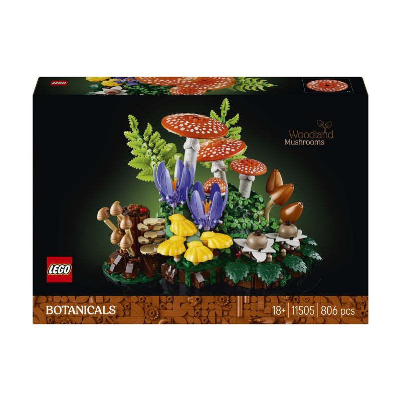 Đồ Chơi Lắp Ráp Nấm Rừng Xinh Xắn LEGO BOTANICALS 11505 (806 chi tiết) - ảnh 2