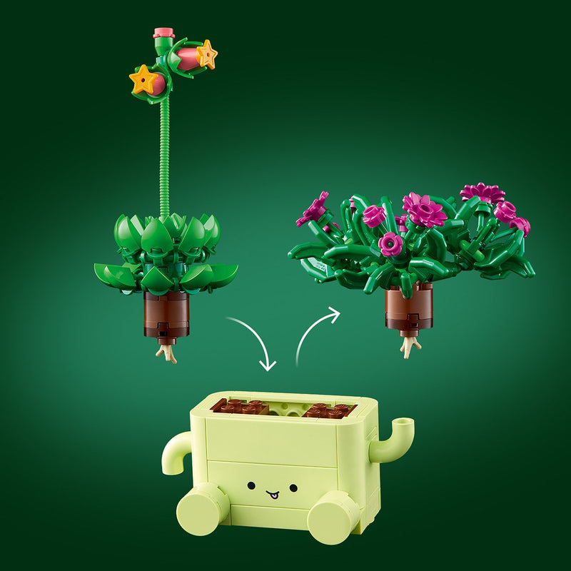 Đồ Chơi Lắp Ráp Chậu Cây Nhí Nhảnh LEGO BOTANICALS 11506 - ảnh 6