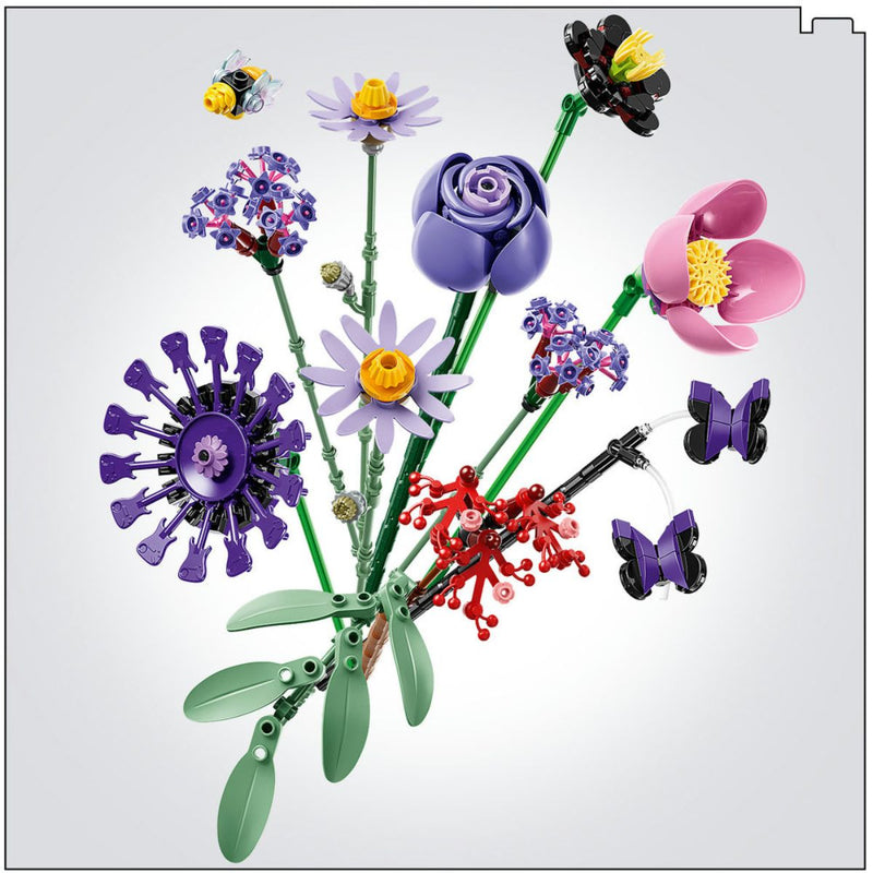 Đồ Chơi Lắp Ráp Bó Hoa Olivia Rodrigo LEGO BOTANICALS 11507 (400 Chi Tiết) - ảnh 6