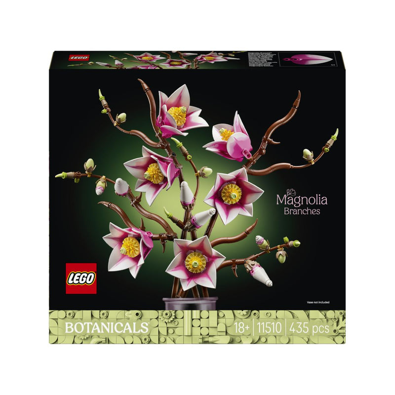 Đồ Chơi Lắp Ráp Hoa Mộc Lan LEGO BOTANICALS 11510 (435 Chi Tiết) - ảnh 2