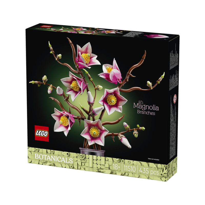 Đồ Chơi Lắp Ráp Hoa Mộc Lan LEGO BOTANICALS 11510 (435 Chi Tiết) - ảnh 4