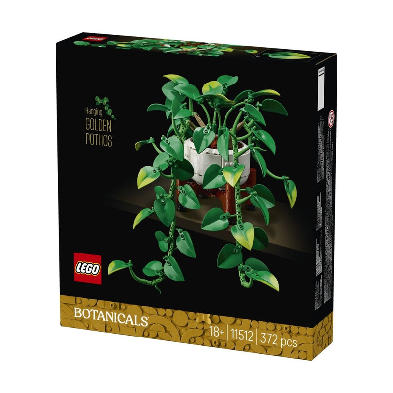 Đồ Chơi Lắp Ráp Chậu Cây Trầu Bà Treo Tường LEGO BOTANICALS 11512 (372 Chi Tiết) - ảnh 4