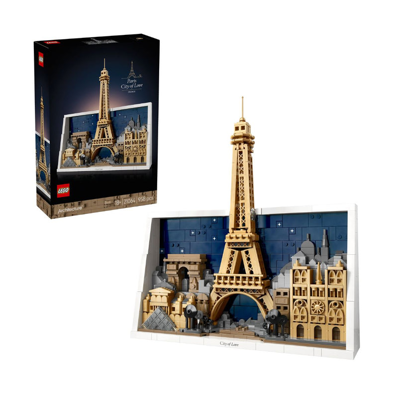 Đồ Chơi Lắp Ráp Thành Phố Paris LEGO ARCHITECTURE 21064 (958 chi tiết)