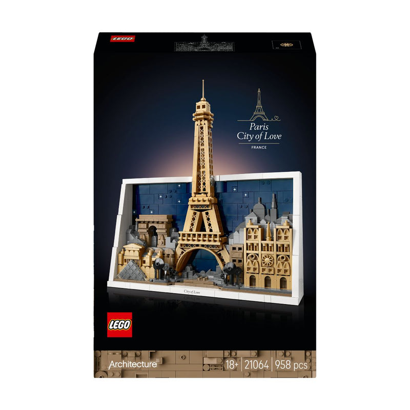 Đồ Chơi Lắp Ráp Thành Phố Paris LEGO ARCHITECTURE 21064 (958 chi tiết) - ảnh 4