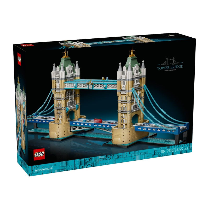Đồ Chơi Lắp Ráp Cầu Tháp Luân Đôn - Tower Bridge LEGOARCHITECTURE 21067 (3745 Chi Tiết) - ảnh 3