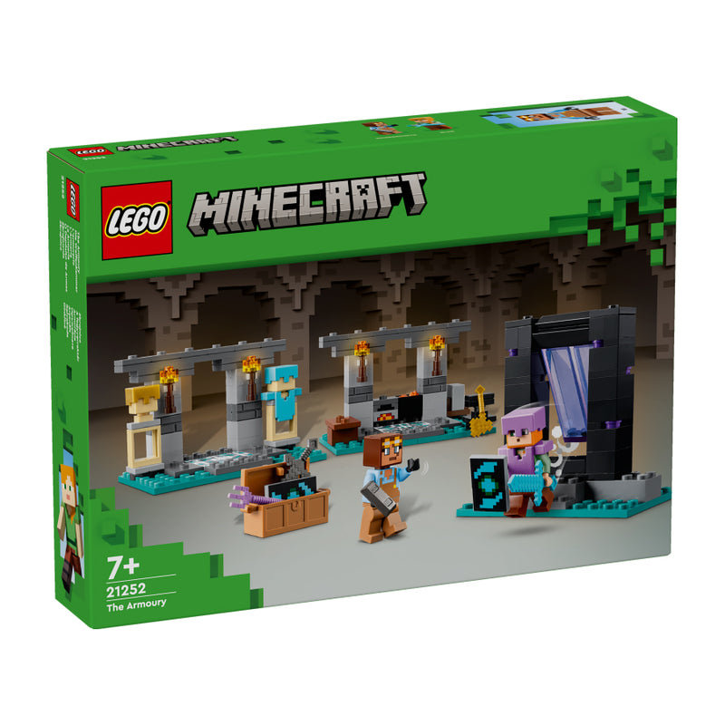 Đồ chơi lắp ráp Kho chế tạo vũ khí LEGO MINECRAFT 21252 (203 chi tiết) - ảnh 3