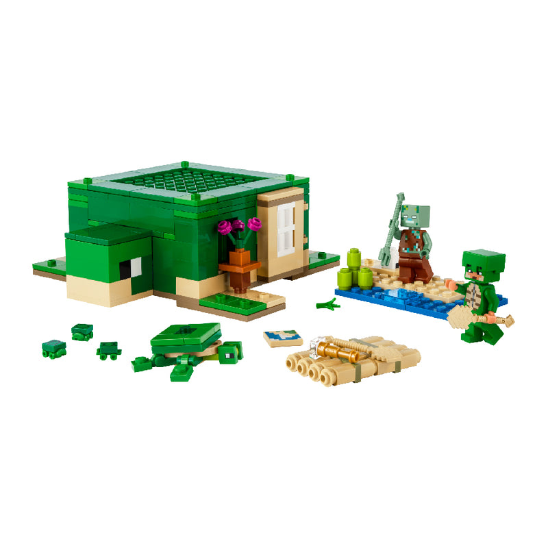 Đồ chơi lắp ráp Ngôi nhà rùa biển LEGO MINECRAFT 21254 (234 chi tiết) - ảnh 4