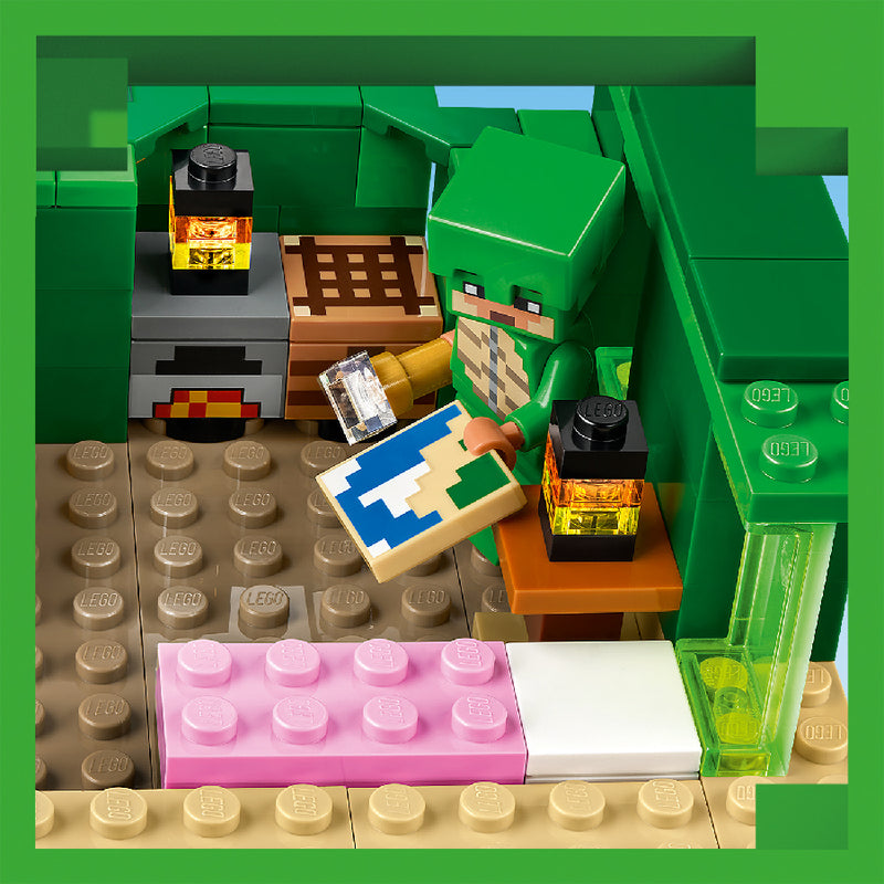 Đồ chơi lắp ráp Ngôi nhà rùa biển LEGO MINECRAFT 21254 (234 chi tiết) - ảnh 5