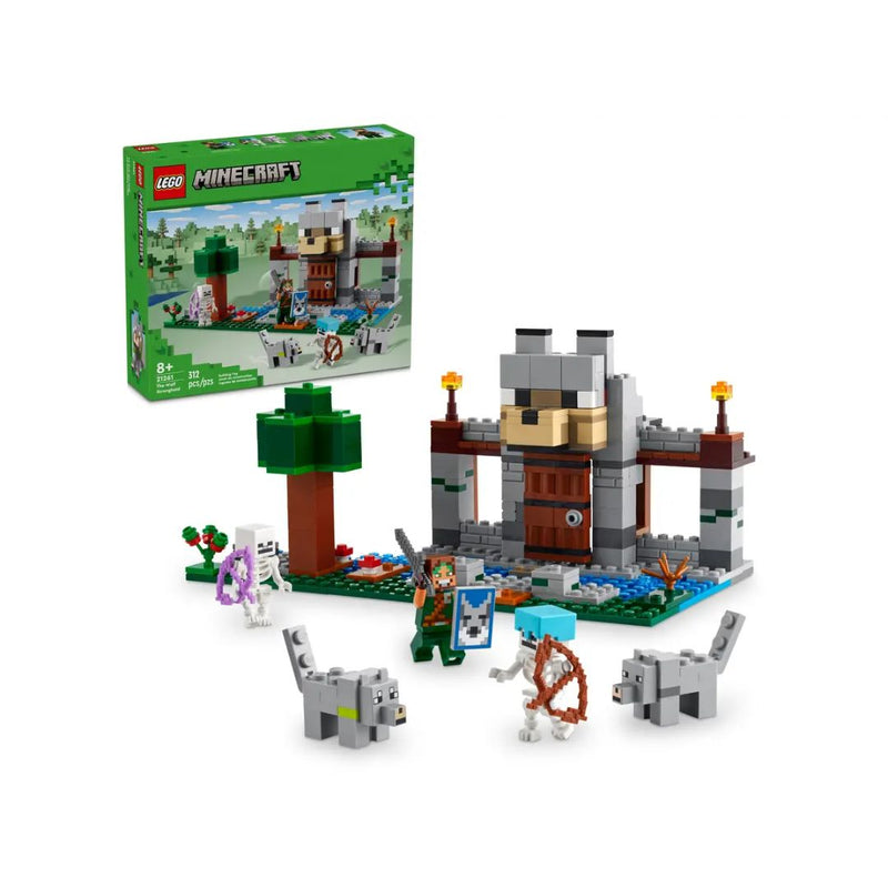 Đồ Chơi Lắp Ráp Tòa Thành Sói LEGO MINECRAFT 21261 (312 chi tiết) - ảnh 2