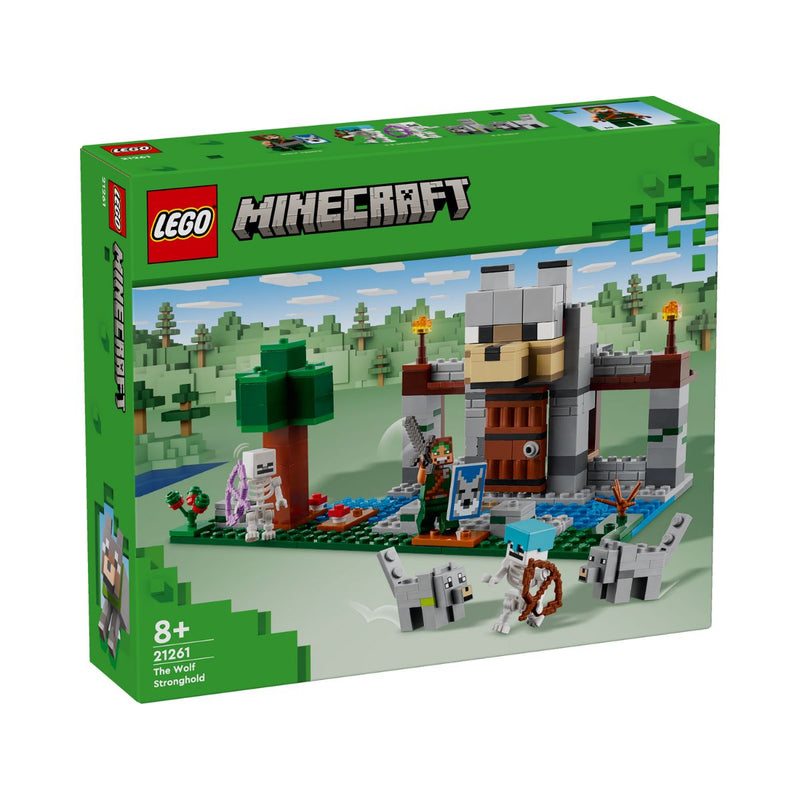 Đồ Chơi Lắp Ráp Tòa Thành Sói LEGO MINECRAFT 21261 (312 chi tiết) - ảnh 3