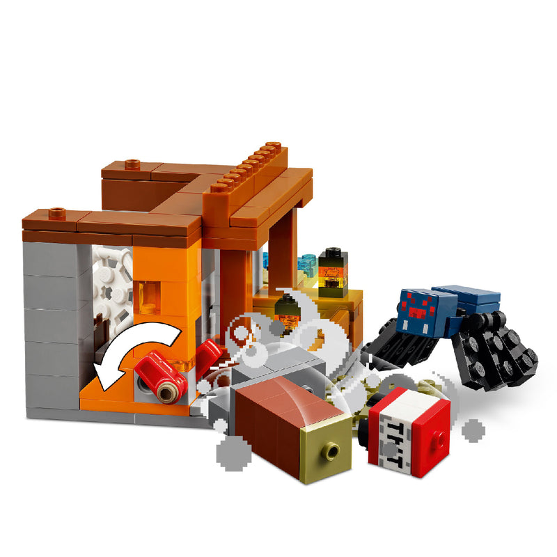 Đồ Chơi Lắp Ráp Chuyến Thám Hiểm Mỏ Nhím Biển LEGO MINECRAFT 21269 (247 chi tiết) - ảnh 4