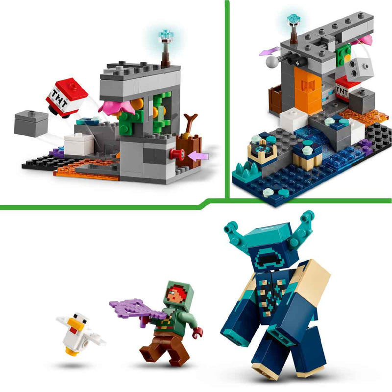Đồ Chơi Lắp Ráp Cuộc Chạm Trán Warden LEGO MINECRAFT 21274 (238 chi tiết) - ảnh 4