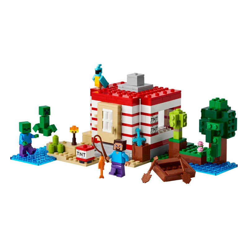 Đồ Chơi Lắp Ráp Pháo Đài TNT Trong Rừng LEGO MINECRAFT 21275 (287 chi tiết) - ảnh 3