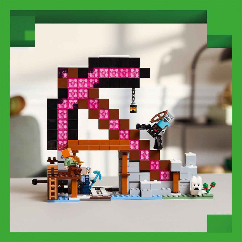 Đồ Chơi Lắp Ráp Mỏ Cúp LEGO MINECRAFT 21277 (530 chi tiết) - ảnh 4
