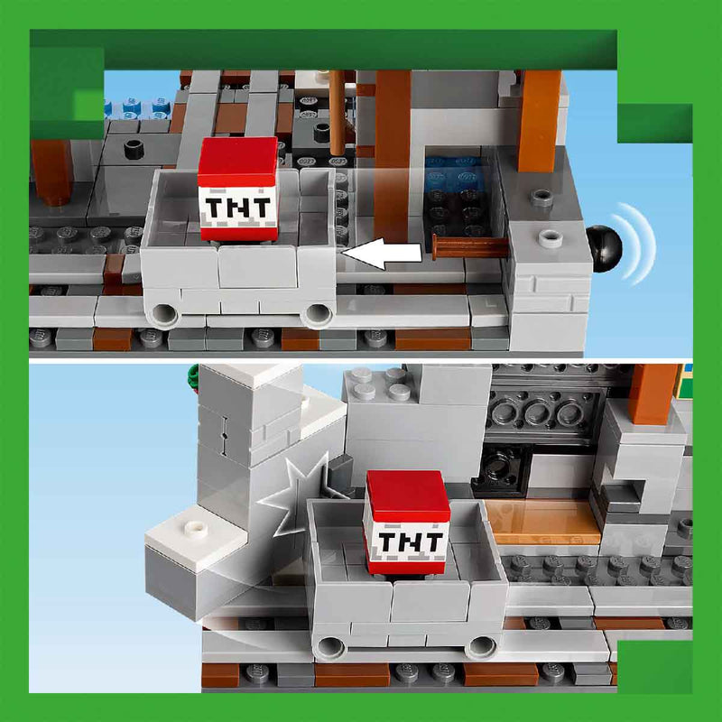 Đồ Chơi Lắp Ráp Mỏ Cúp LEGO MINECRAFT 21277 (530 chi tiết) - ảnh 6