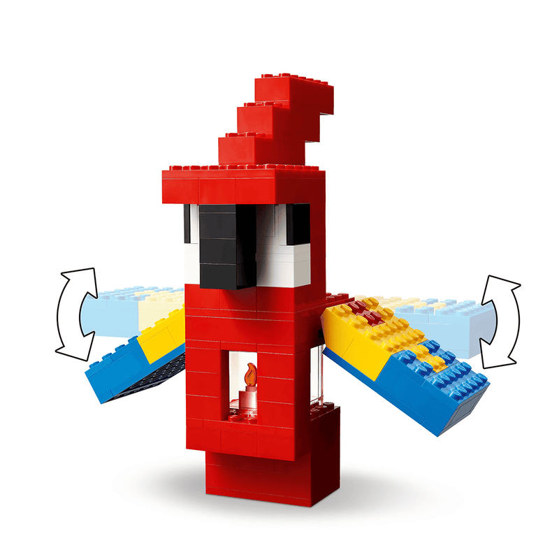 Đồ Chơi Lắp Ráp Ngôi Nhà Của Vẹt LEGO MINECRAFT 21282 (535 chi tiết) - ảnh 5