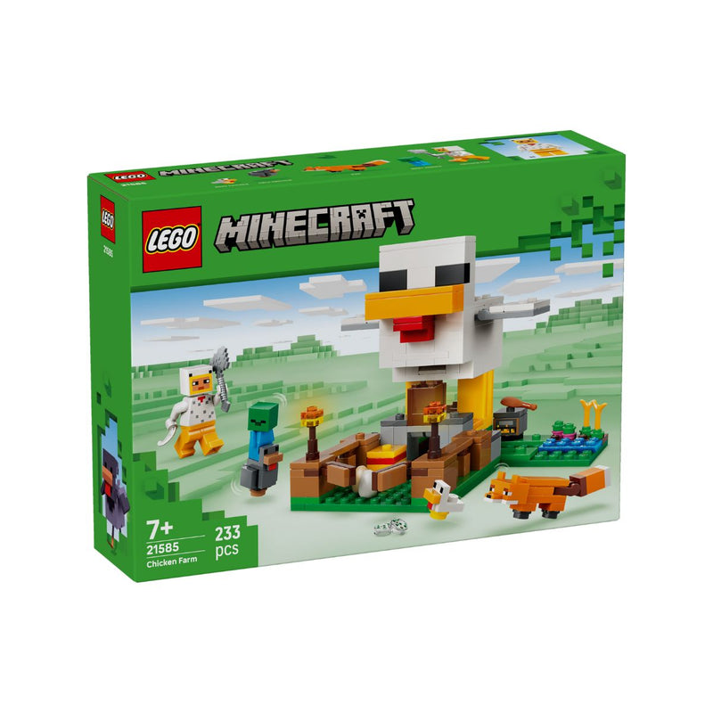 Đồ Chơi Lắp Ráp Trang Trại Gà LEGO MINECRAFT 21585 (233 chi tiết) - ảnh 4