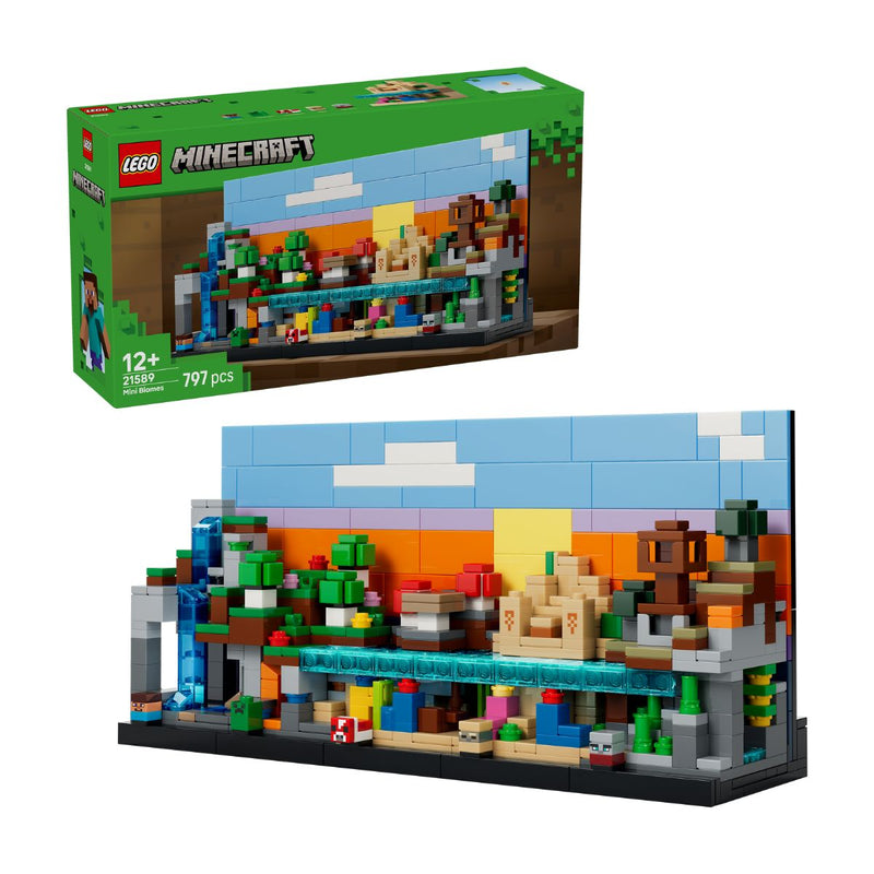 Đồ Chơi Lắp Ráp Các Hệ Sinh Thái Mini LEGO MINECRAFT 21589 (797 chi tiết)
