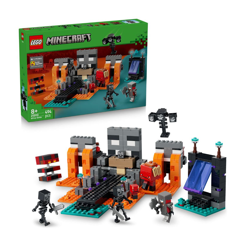 Đồ Chơi Lắp Ráp Trận Chiến Với Wither LEGO MINECRAFT 21590 (494 chi tiết)