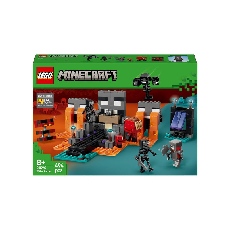 Đồ Chơi Lắp Ráp Trận Chiến Với Wither LEGO MINECRAFT 21590 (494 chi tiết) - ảnh 2