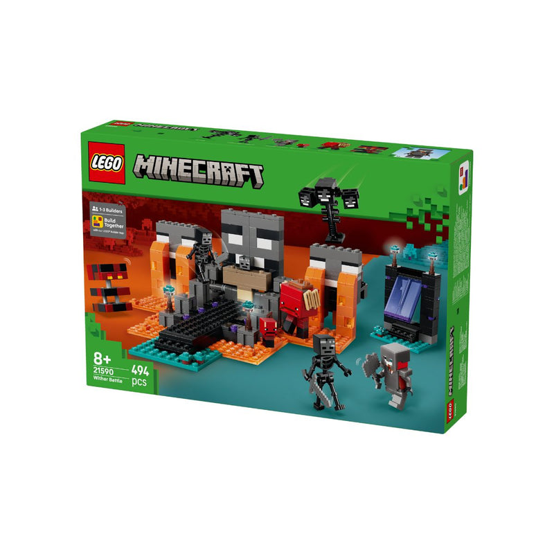Đồ Chơi Lắp Ráp Trận Chiến Với Wither LEGO MINECRAFT 21590 (494 chi tiết) - ảnh 3