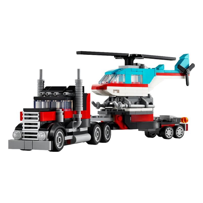 Đồ chơi lắp ráp Xe tải vận chuyển trực thăng LEGO CREATOR 31146 (270 chi tiết) - ảnh 3