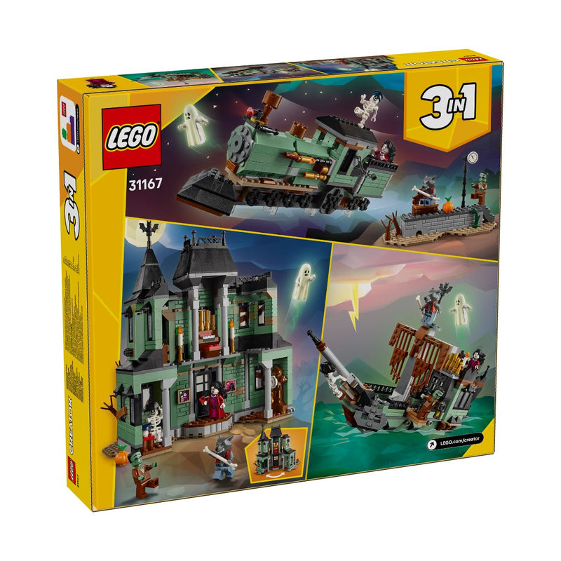 Đồ Chơi Lắp Ráp Ngôi Nhà Ma Quái LEGO CREATOR 31167 (736 chi tiết) - ảnh 6