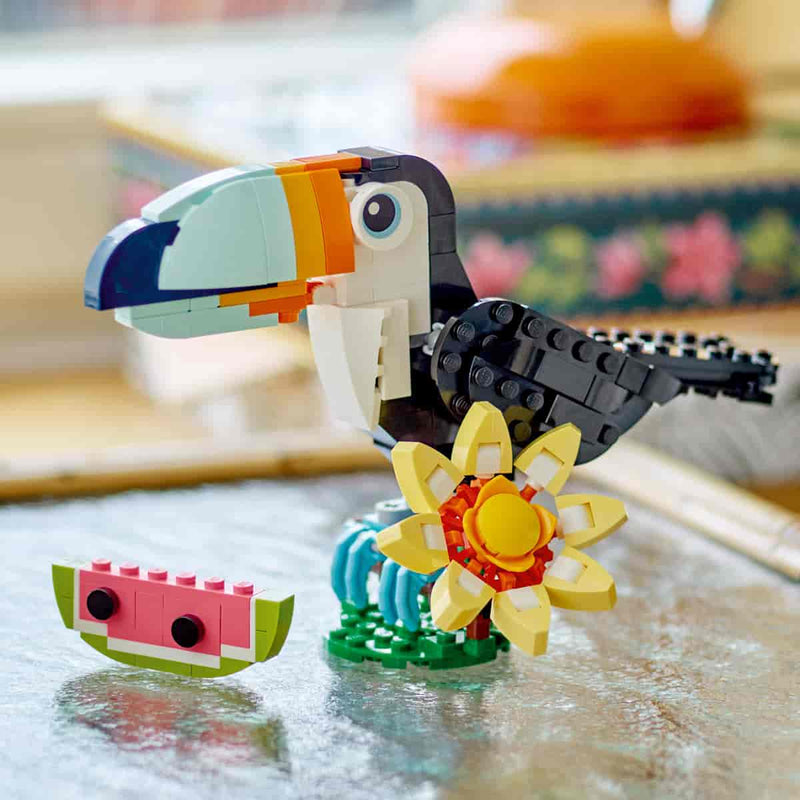 Đồ Chơi Lắp Ráp Chim Toucan LEGO CREATOR 31173 (225 chi tiết) - ảnh 4