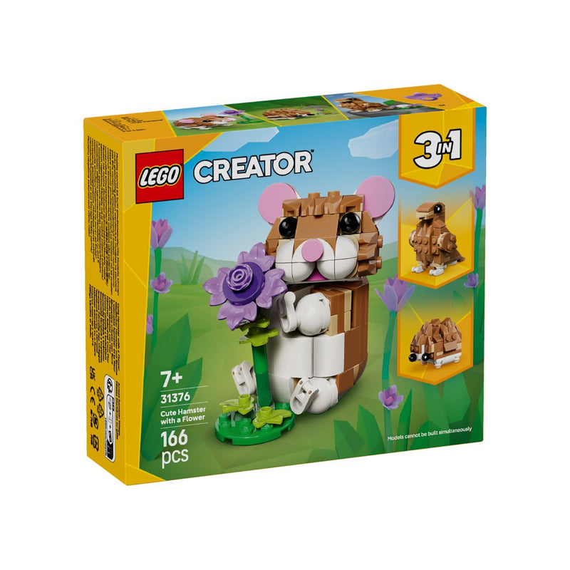 Đồ Chơi Lắp Ráp Chuột Hamster Dễ Thương LEGO CREATOR 31376 (166 chi tiết) - ảnh 4