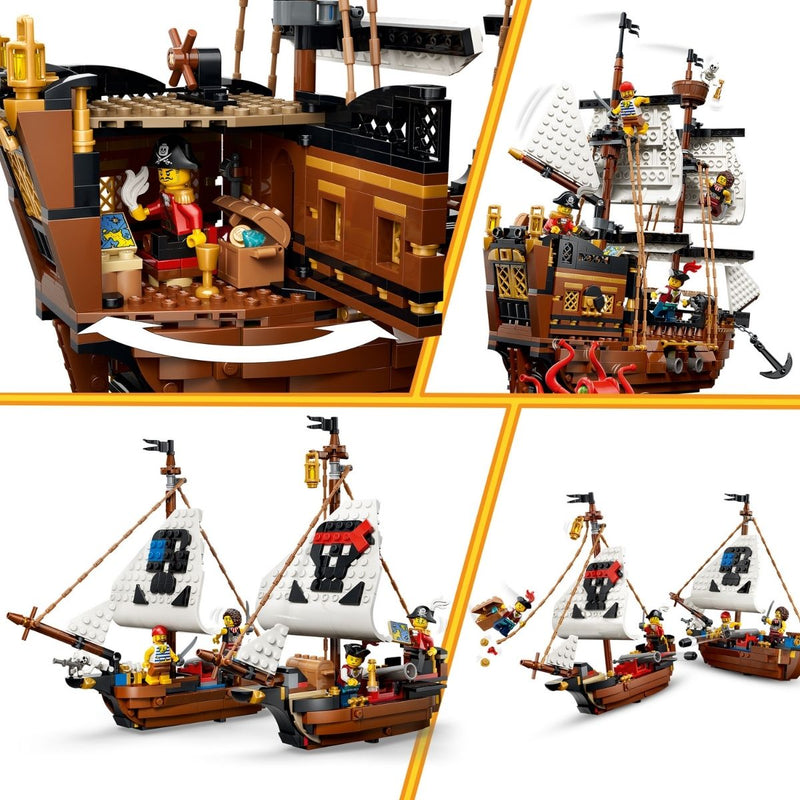 Đồ Chơi Lắp Ráp Tàu Cướp Biển LEGO CREATOR 31387 (1074 chi tiết) - ảnh 6