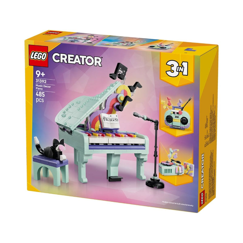 Đồ Chơi Lắp Ráp Đàn Piano Mèo Dễ Thương LEGO CREATOR 31392 (485 chi tiết) - ảnh 3